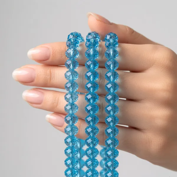 Aqua_Blue_Glass_Faceted_Rondelle_Beads_|_12mm_|_3_Lines