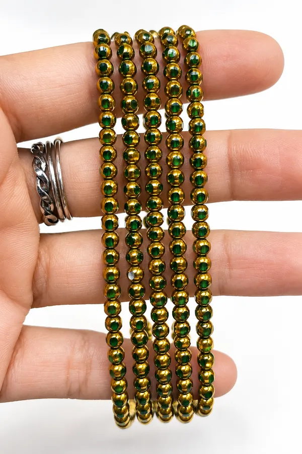 Assorted_Half-Gold_Glass_Beads_|_3mm_|_6_strands_x_80_beads_each_(Total_480_beads)