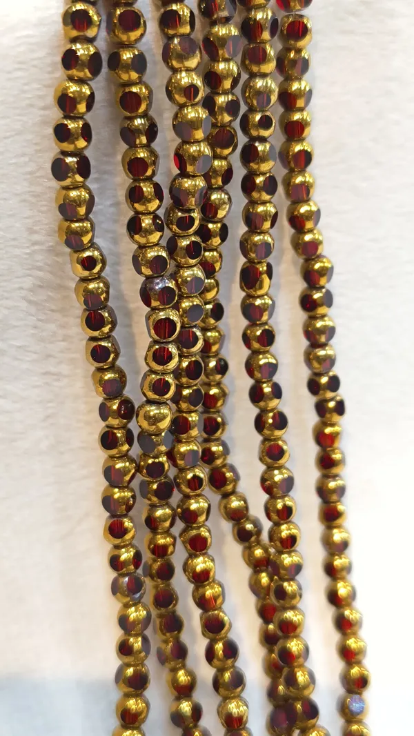 Assorted_Half-Gold_Glass_Beads_|_3mm_|_6_strands_x_80_beads_each_(Total_480_beads)