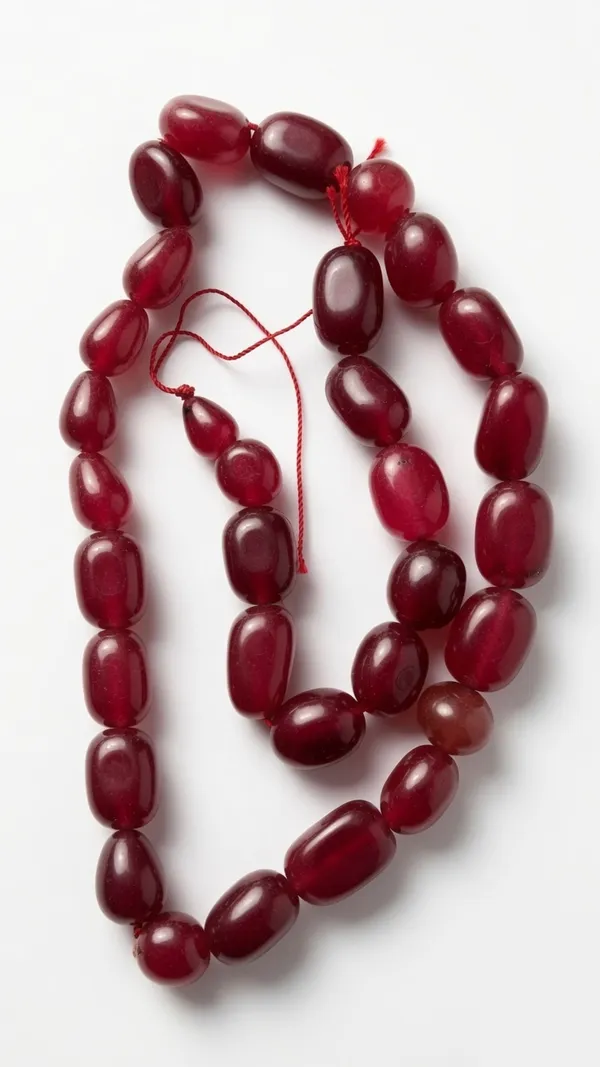 Maroon_Quartz_Pebble_Nugget_Beads_|_1_strand_x_xx_beads_(Total_xx_beads)