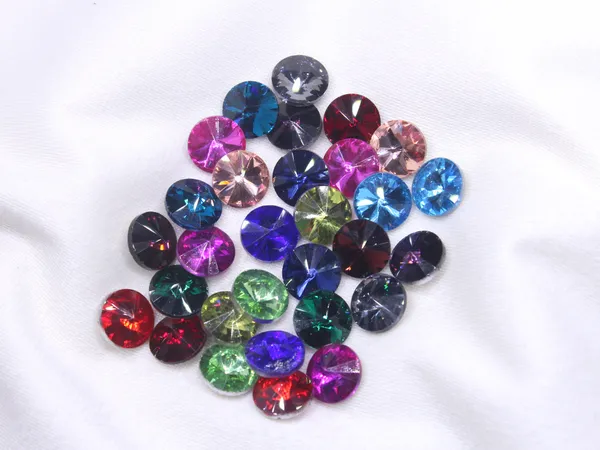 Fancy_Glass_Round_Rhinestones_-_Faceted_|_10*14mm,_13*18mm_|_50_Pcs_|_Unique_Colours