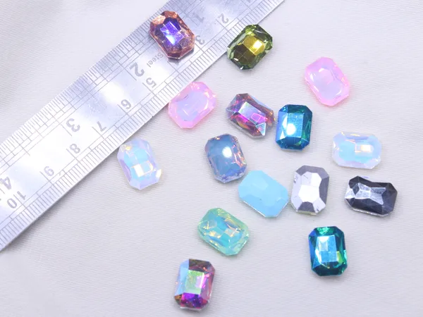 Fancy_Glass_Rectangle_Rhinestones_-_Faceted_|_10*14mm,_13*18mm_|_50_Pcs_|_Unique_Colours