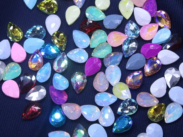 Fancy_Glass_TearDrop_Rhinestones_-_Faceted_|_10*14mm,_13*18mm_|_50_Pcs_|_Unique_Colours
