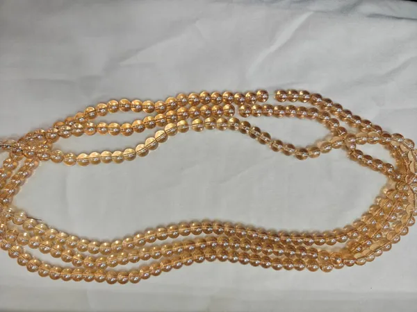 Golden_Transparent_Round_Glass_Beads_|_10mm_|_3_lines_(80_beads/line)