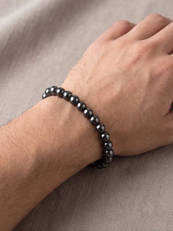 Natural_Hematite_Protective_Stone_Bracelet_|_1_Piece