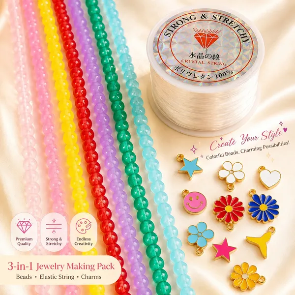 Beads_and_Charms_Bracelet_Making_Kit_|_6_Lines_Jelly_Beads_+_12_Charms_+_Elastic_Cord
