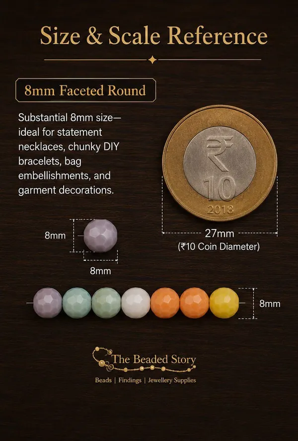 Multi_Colour_Opaque_Faceted_Glass_Beads_|_8mm_|_5_strands_x_60_beads_each_(Total_300_beads)