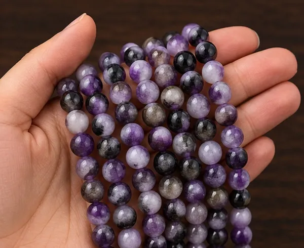 Amethyst_Onyx_Agate_Round_Beads_|_8mm_|_5_strands_(15_Inches_Each)