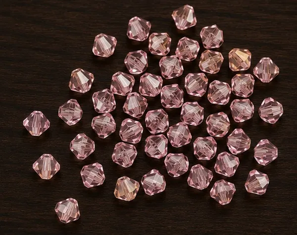 Genuine_Swarovski_Light_Pink_Bicone_Crystal_Beads_|_4mm_|_36_Pcs