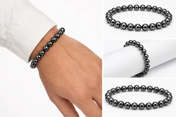 Natural_Hematite_Protective_Stone_Bracelet_|_1_Piece