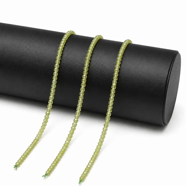 Olive_Cubic_Zirconia_Beads_|_2×3mm_|_3_Strands_of_15_Inches_(~120_Beads_Each_Strand)