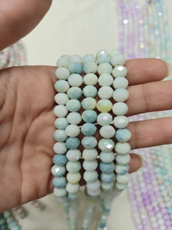 Pastel_Blue_Faceted__Glass_Beads_8mm_|_5_Strands_(60_Beads/Strand)
