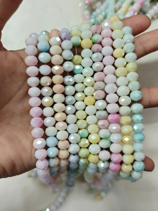 Pastel_Multicolour_Faceted_Glass_Beads_|_8mm_|_10_lines_x_60_Beads/line