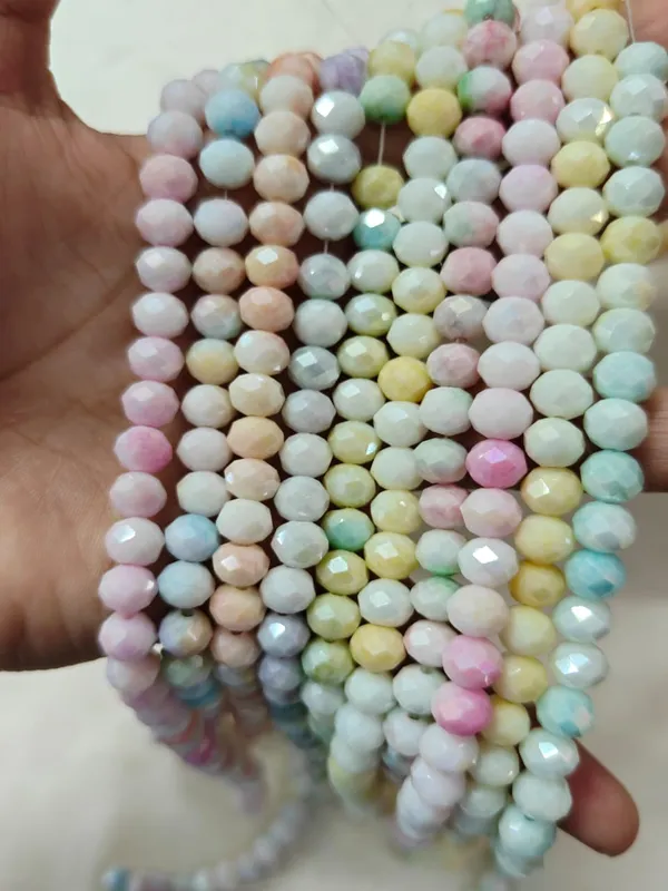 Pastel_Multicolour_Faceted_Glass_Beads_|_8mm_|_10_lines_x_60_Beads/line