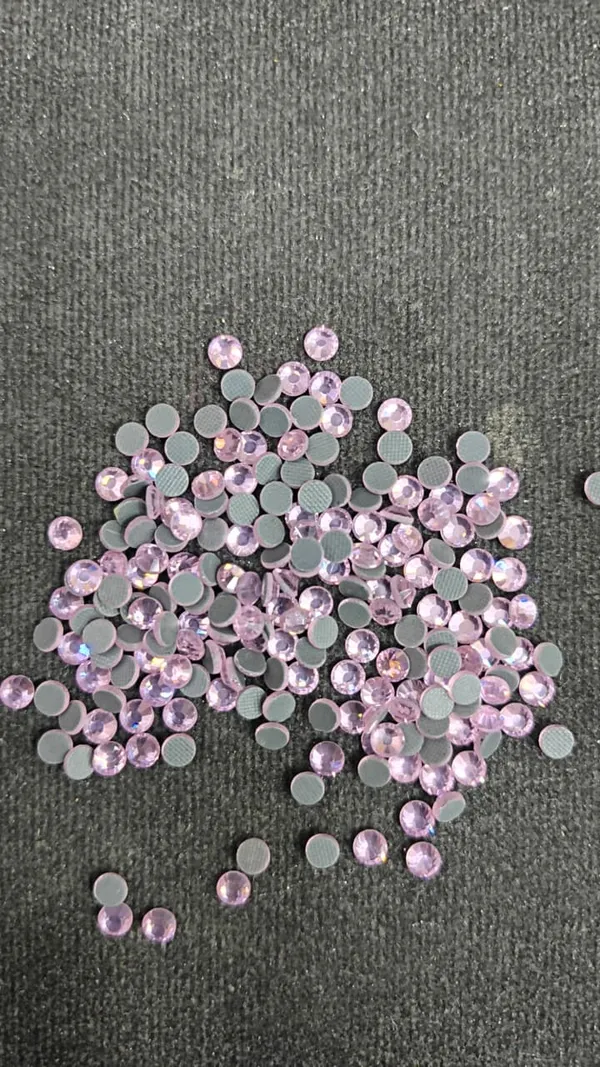 Pink_Glass_Crystal_Flatback_Rhinestones_|_4mm_|_Sticking_|_100_Pcs