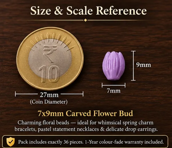 Purple_Flower_Glass_Beads_|_7x9mm_|_Pack_of_36