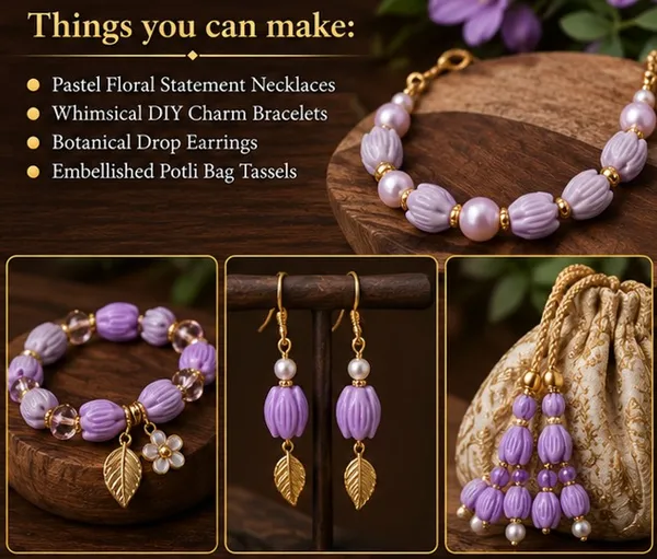 Purple_Flower_Glass_Beads_|_7x9mm_|_Pack_of_36