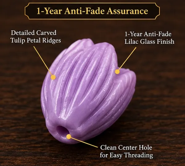 Purple_Flower_Glass_Beads_|_7x9mm_|_Pack_of_36