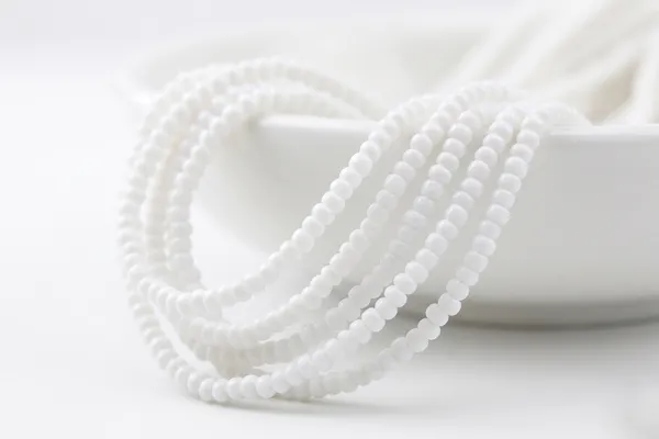 White_Chalk_Glass_Seed_Beads_|_2mm_|_1_Bunch