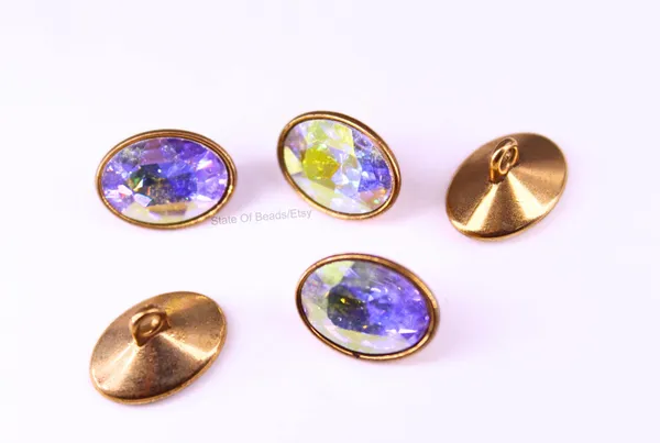 Genuine_Swarovski_White_Crystal_Shank_Buttons_|_16x11mm_|_Pack_of_2