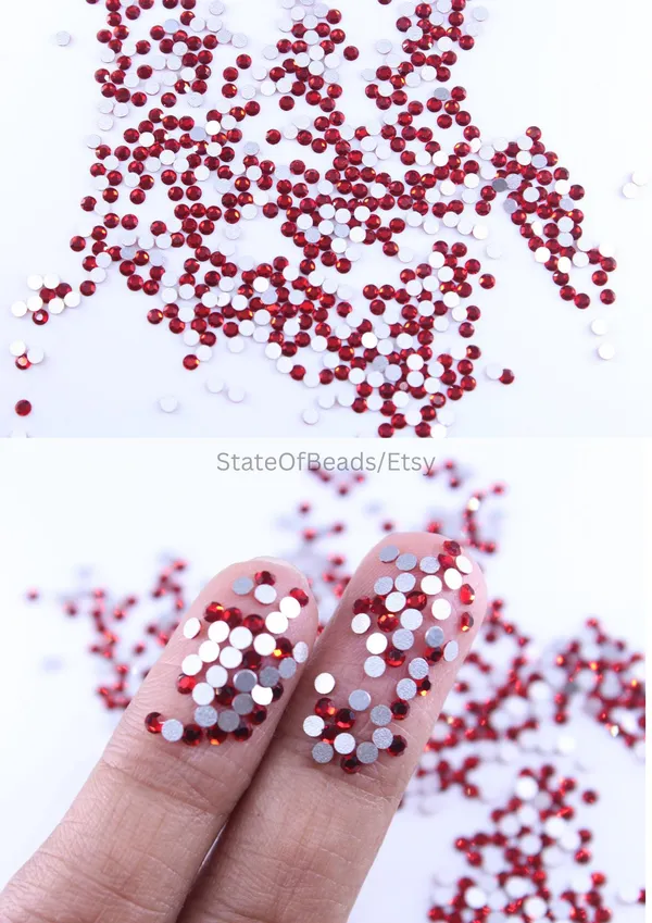 White_Flatback_Crystal_Rhinestones_|_1.8mm_|_36_Pcs_|_Sticking_Purpose
