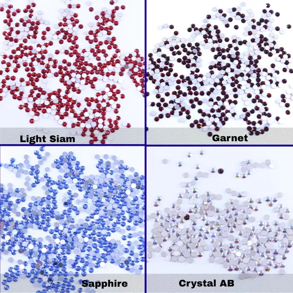 White_Flatback_Crystal_Rhinestones_|_1.8mm_|_36_Pcs_|_Sticking_Purpose