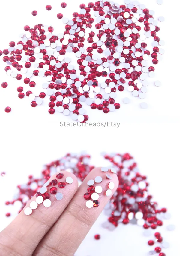 Mix_Colour_Flatback_Crystal_Rhinestones_|_2.8mm_|_36_Pcs_|_Sticking_Purpose