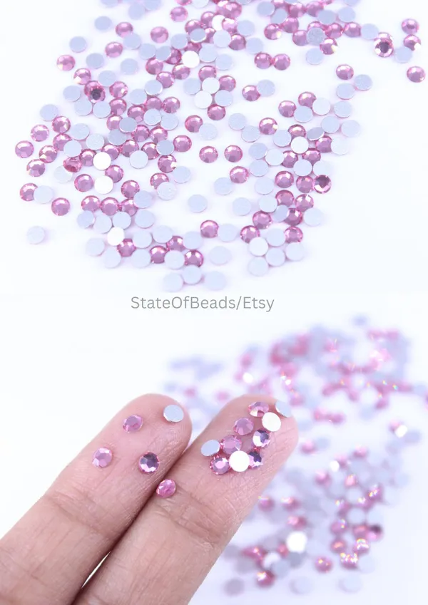 Mix_Colour_Flatback_Crystal_Rhinestones_|_2.8mm_|_36_Pcs_|_Sticking_Purpose