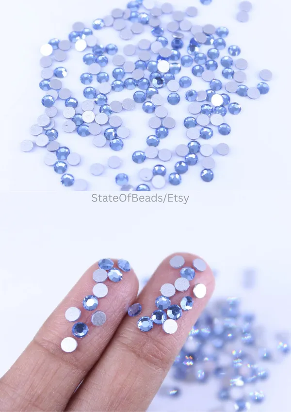 Mix_Colour_Flatback_Crystal_Rhinestones_|_2.8mm_|_36_Pcs_|_Sticking_Purpose
