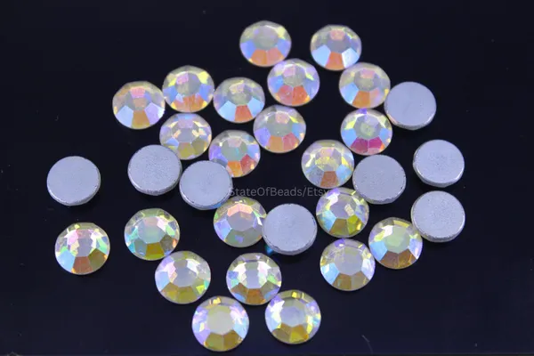 Genuine_Swarovski_White_Flatback_Crystal_Rhinestones_|_36_Pcs_|_Sticking_Purpose
