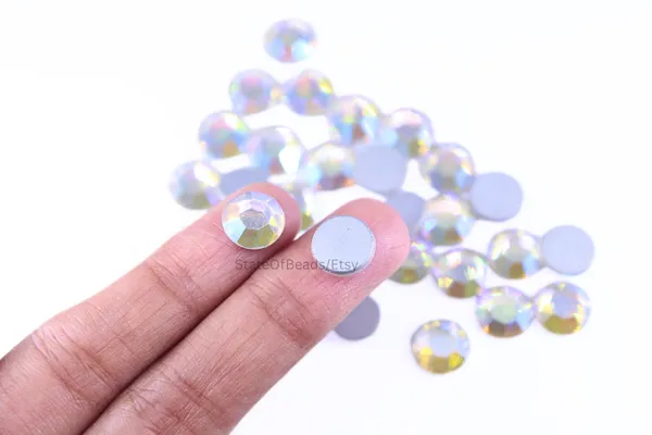 Genuine_Swarovski_White_Flatback_Crystal_Rhinestones_|_36_Pcs_|_Sticking_Purpose