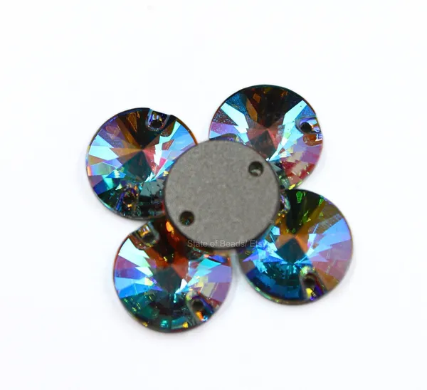 Genuine_Swarovski_Green_Rivoli_Sew-On_Crystals_|_12mm_|_2-Hole_|_Pack_of_12