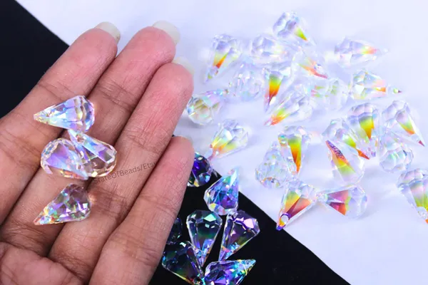 Genuine_Swarovski_White_Teardrop_Charm_Beads_|_14mm_|_1_Pcs