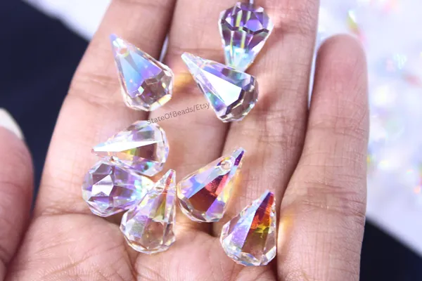 Genuine_Swarovski_White_Teardrop_Charm_Beads_|_14mm_|_1_Pcs