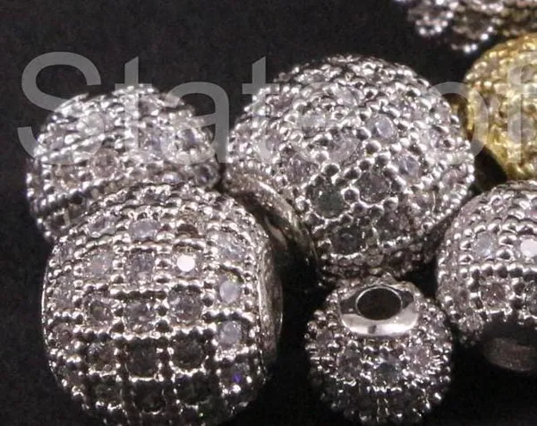 Green,_Red_And_Golden_Cubic_Zirconia_Ball_Beads_|_4/6/8/10mm_|_10_Pcs