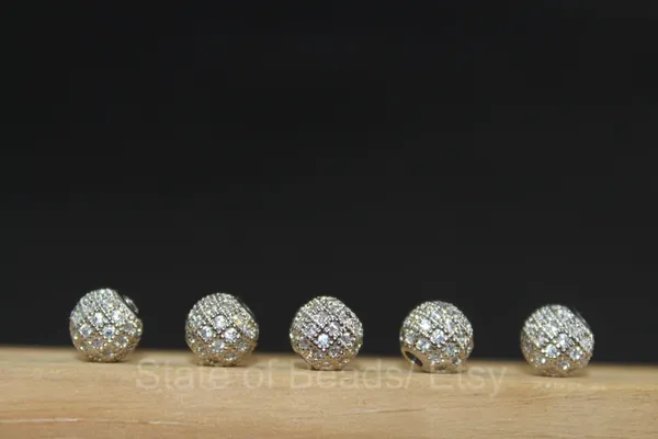 Silver_Cubic_Zirconia_Ball_Beads_|_6mm_|_10_Pcs