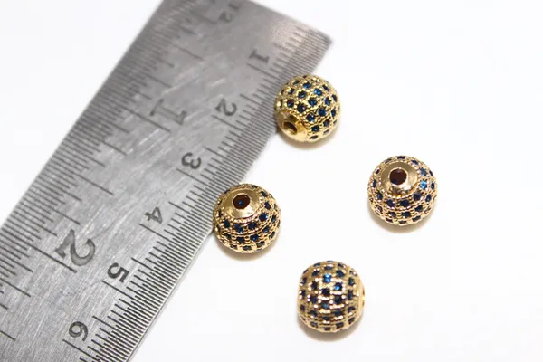 Dark_Navy_Blue_and_Golden_Cubic_Zirconia_Ball_Beads_for_Jewellery_Making_|_4mm_/_6mm_/_8mm_/_10mm_|_Pack_of_10