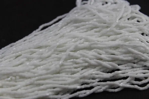 White_Chalk_Glass_Seed_Beads_|_2mm_|_1_Bunch