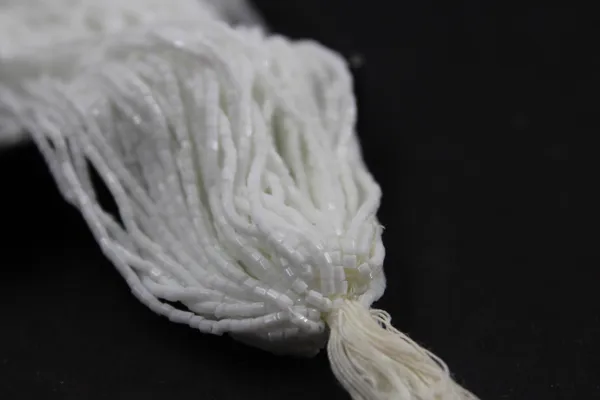 White_Chalk_Glass_Seed_Beads_|_2mm_|_1_Bunch