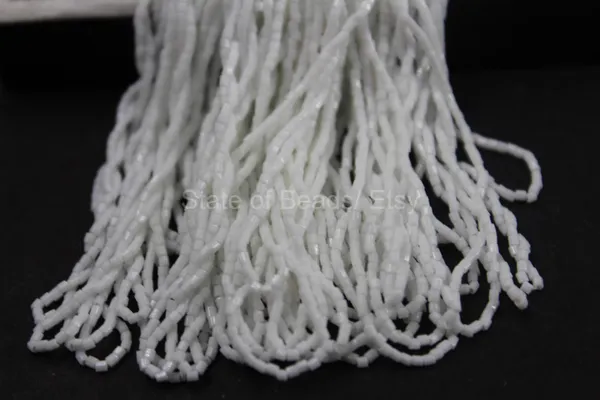White_Chalk_Glass_Seed_Beads_|_2mm_|_1_Bunch