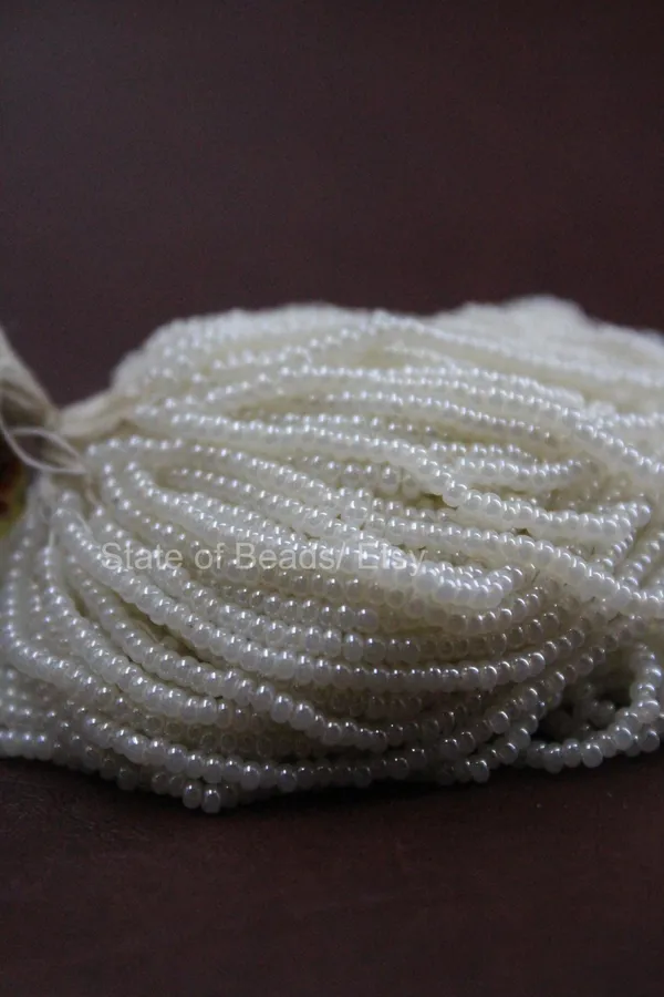 White_Glass_Seed_Beads_|_2mm_|_1_Bunch