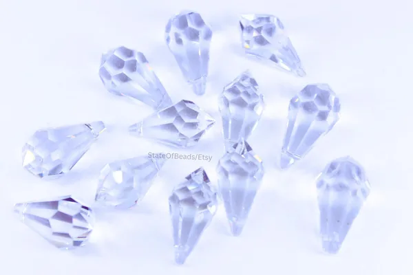 Genuine_Swarovski_White_Teardrop_Charm_Beads_|_22mm_|_4_Pcs