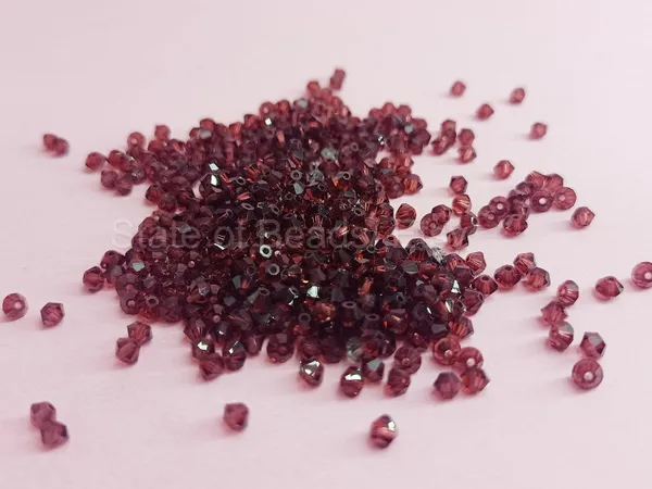 Genuine_Swarovski_Multicolour_Bicone_Crystal_Beads_|_3mm_|_36_Pcs