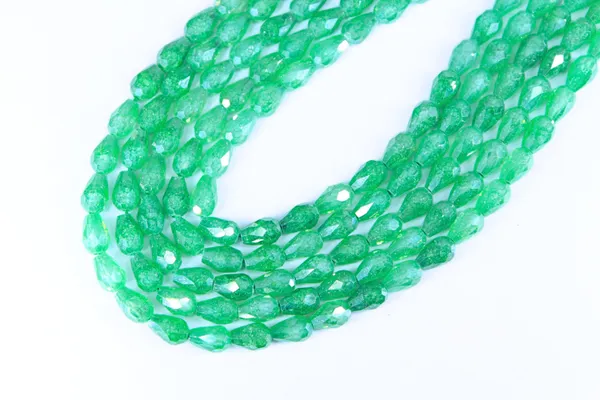 Multi_Colour_Cubic_Zirconia_Glass_Teardrop_Beads_|_4mm_|_1_strand_x_xx_beads_(Total_xx_beads)_(14_Inches)