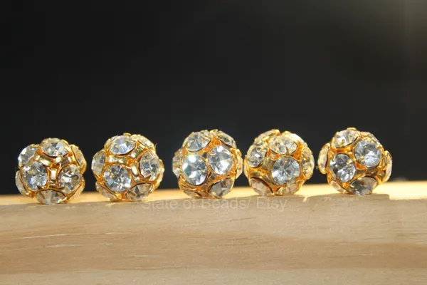 Genuine_Swarovski_Crystal_Rhinestones_Ball_with_Golden_Polish_|_18mm_|_Pack_of_8
