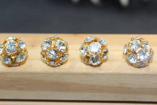 Genuine_Swarovski_Crystal_Rhinestones_Ball_with_Golden_Polish_|_18mm_|_Pack_of_8