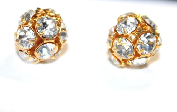 Genuine_Swarovski_Crystal_Rhinestones_Ball_with_Golden_Polish_|_18mm_|_Pack_of_8