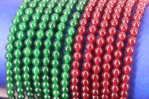 Green_and_Red_Jade_Round_Beads_for_Jewellery_Making_|_4mm_/_6mm_/_8mm_|_Pack_of_2_Strands_(1_Green_+_1_Red)