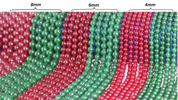 Green_and_Red_Jade_Round_Beads_for_Jewellery_Making_|_4mm_/_6mm_/_8mm_|_Pack_of_2_Strands_(1_Green_+_1_Red)