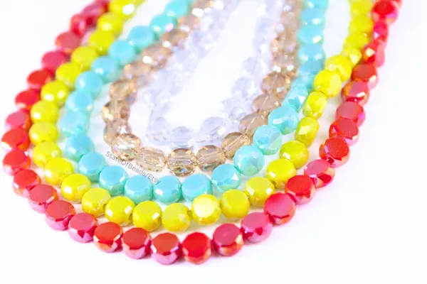Multi_Colour_Glass_Spacer_Beads_|_6mm_|_Pack_of_5